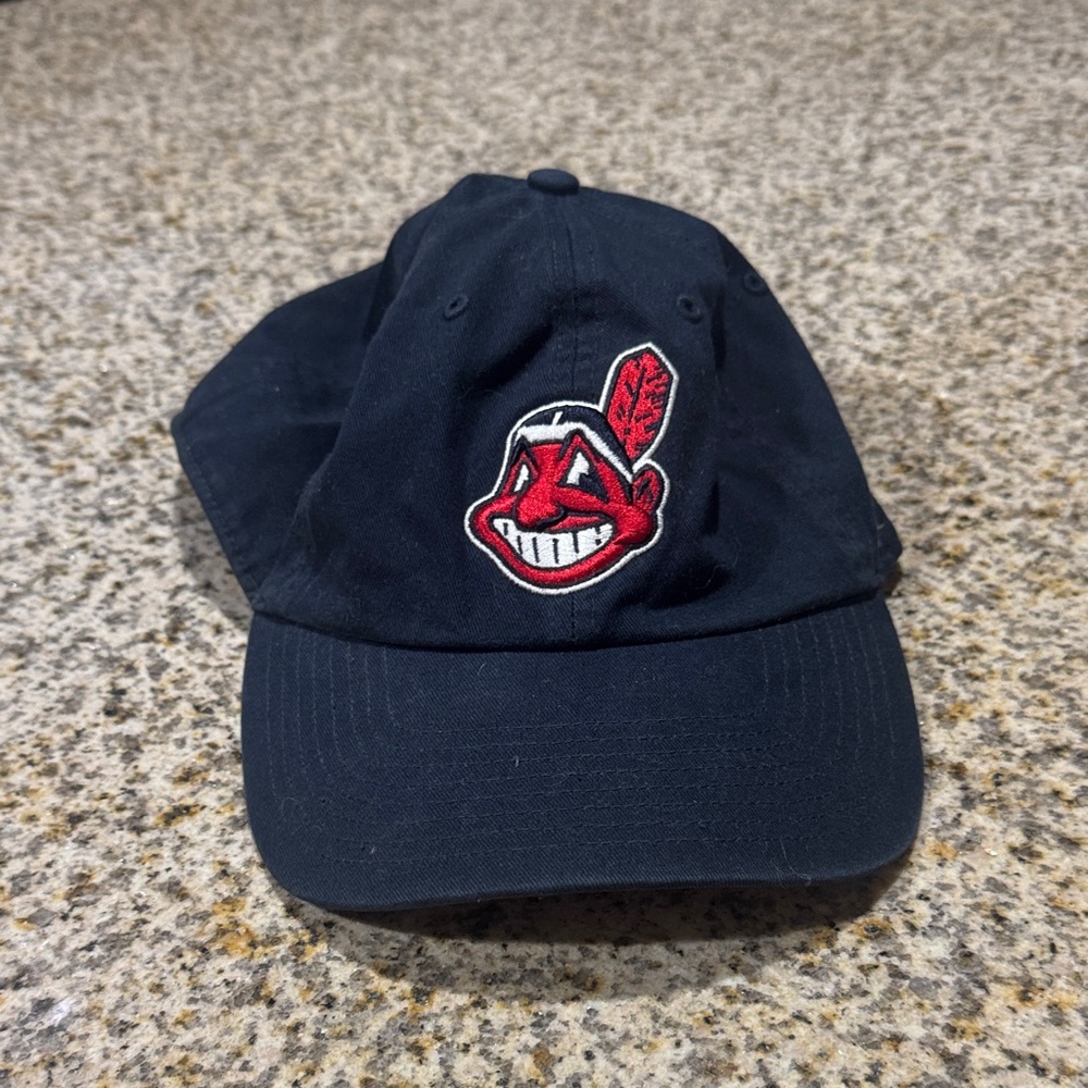 Navy blue Cleveland Indians(Guardians)hat